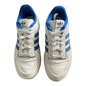 adidas Forum Bonega Shoes 'Cloud White / Royal Blue' Size 7